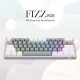 Redragon Fizz K617 Grey and White- RED SWITCH